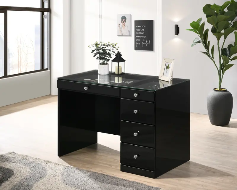Black Morgan Vanity Top Surface