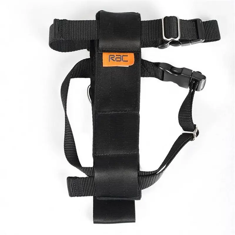 Black Polyester Small Dog Car Harness – 19.5 cm Secure Fit by RAC