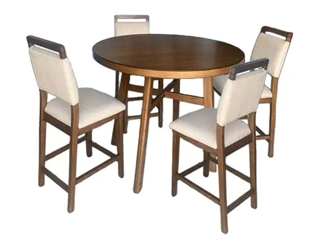 Blanche Brown Counter Height Dining Chair