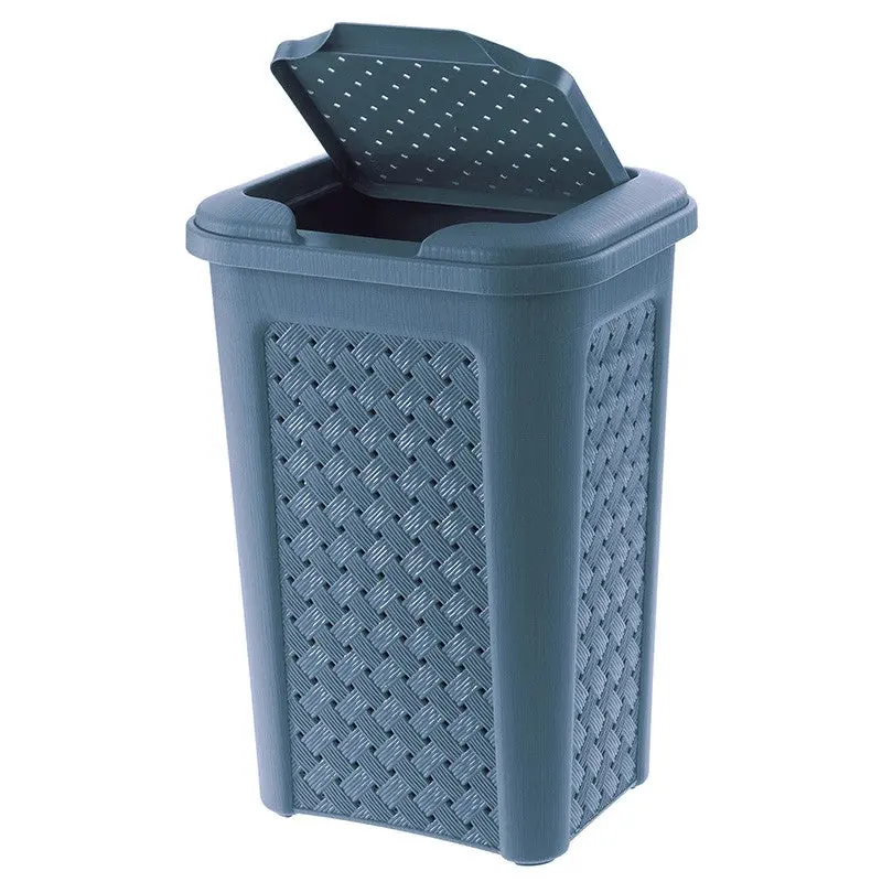 Blue 10-Litre Bin Clip Lid – Arianna Range by TS UK