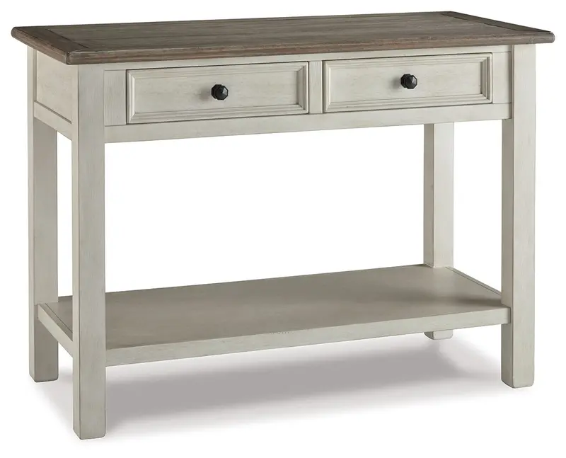 Bolanburg Slim Sofa Table – Narrow Console for Behind Couch