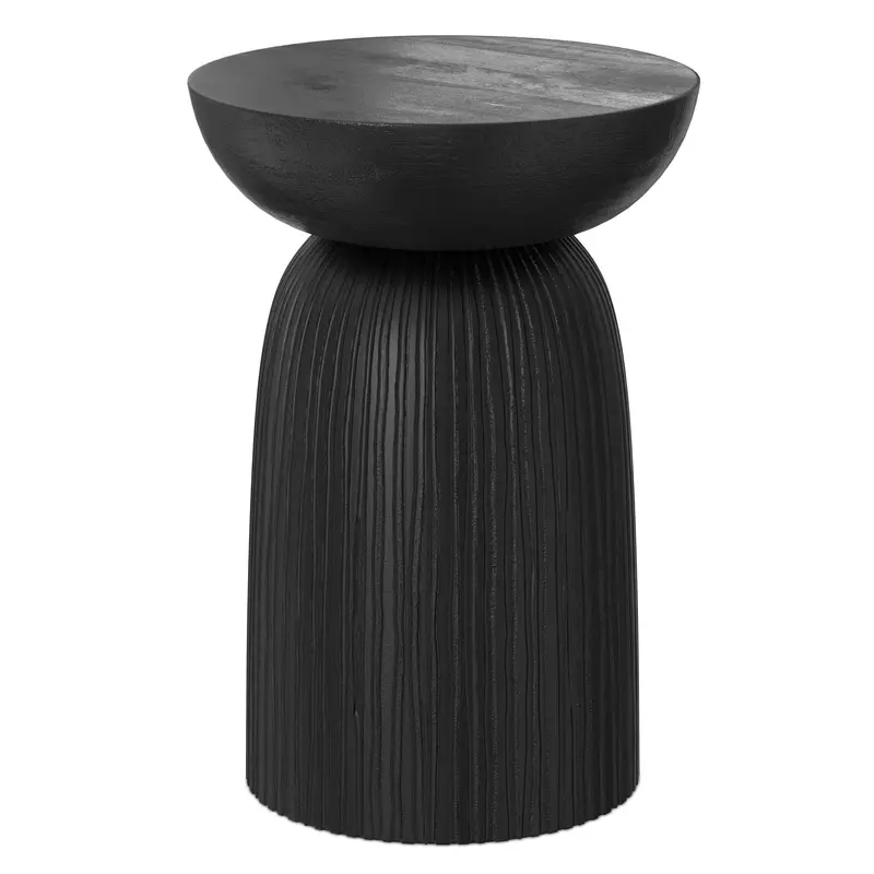 Boyd Linear Accent Table in Matte Black