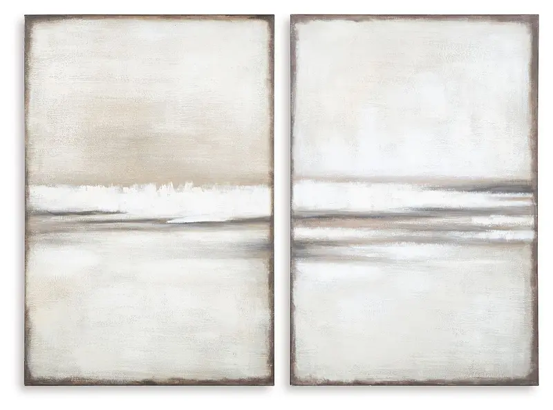 Brockdunn Tan-and-Brown Wall Art Pair