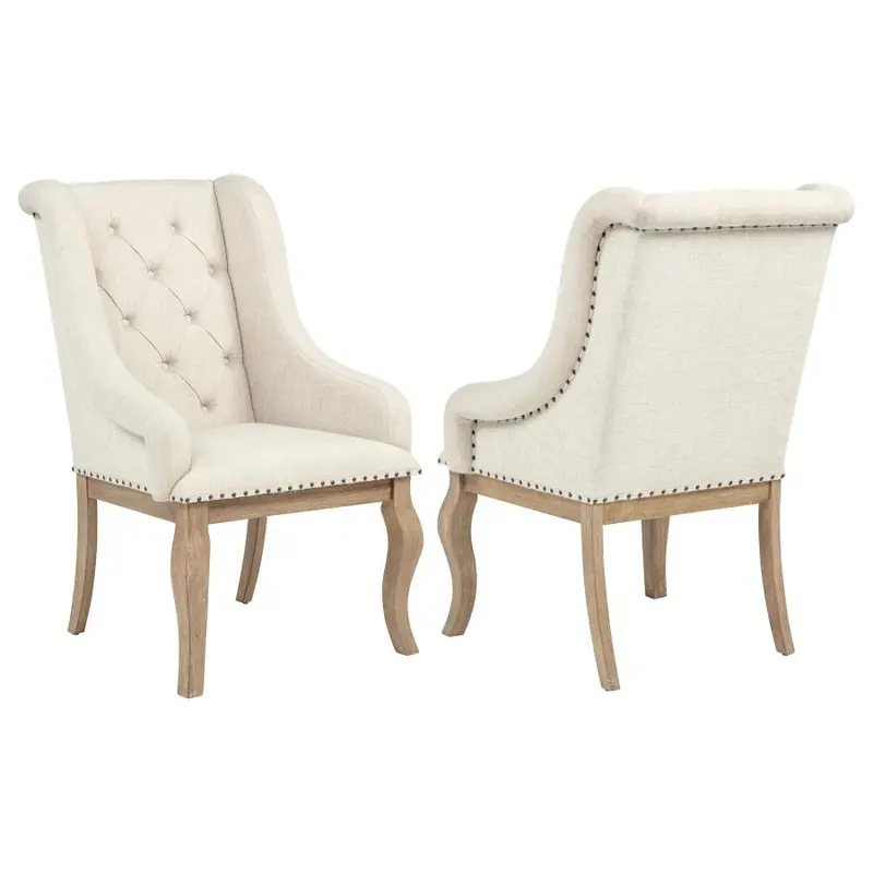 Brockway Upholstered Armchairs for Dining or Living Spaces (Set of 2)