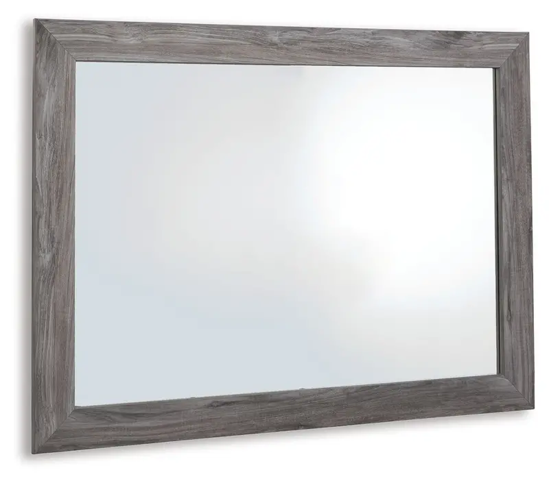 Bronyan Dark Gray Arched Bedroom Mirror – Wall-Mounted Design