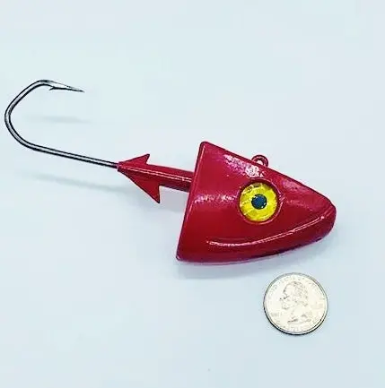 BTCT 16 oz Shad-Style Jighead – Heavy-Duty Saltwater Use