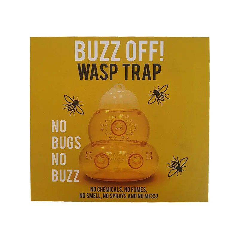 Buzz Off Disposable Wasp Trap – Effective Outdoor Pest Control Solution