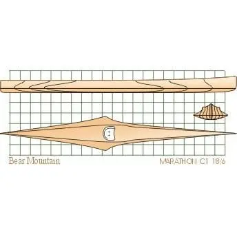 C1 Marathon Racing Canoe – 18’6″ High-Performance Design