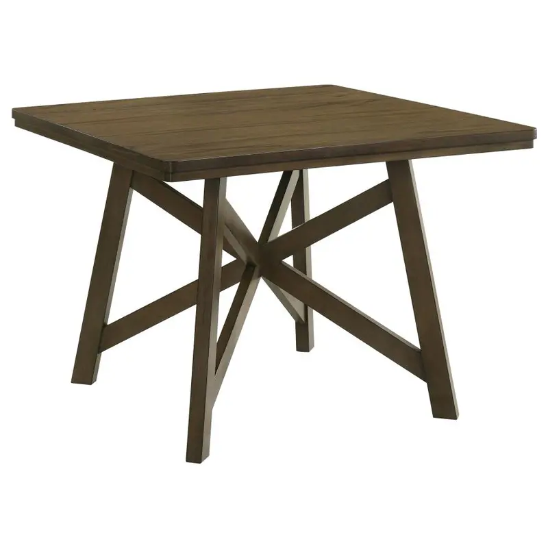 Canfield Square Brown Counter Height Dining Table