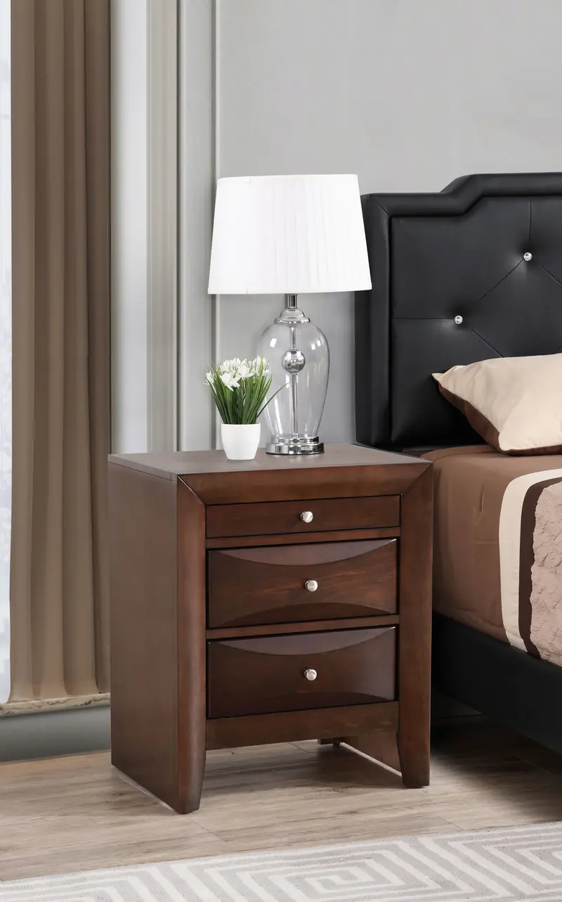 Cappuccino Finish Nightstand – Marilla Design