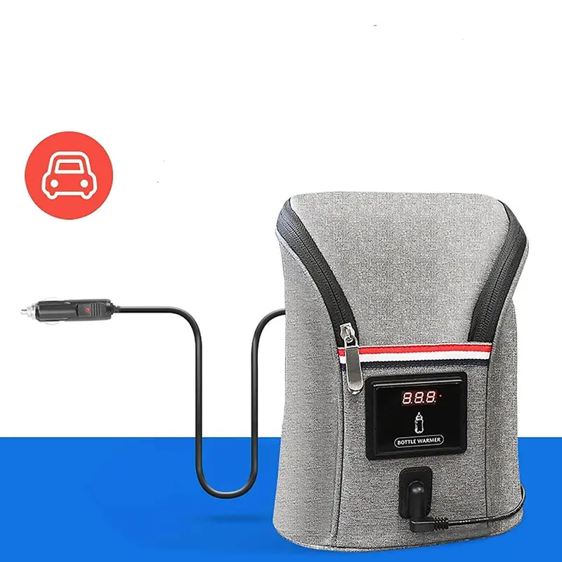 Car-Compatible Deluxe Bottle Warmer for On-the-Go Feeding