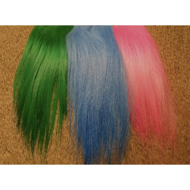 Cashmere Goat Streamer Hair – 2×2 Inch Piece