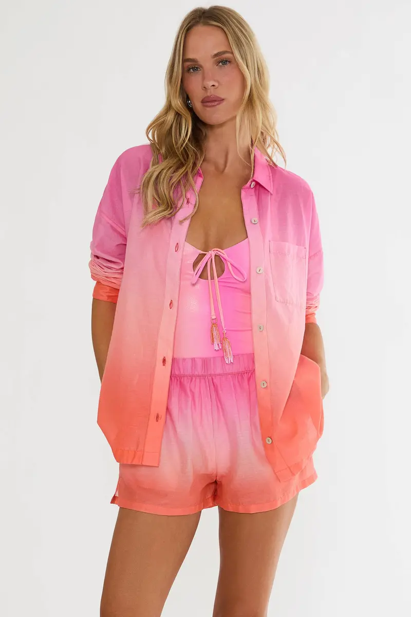 Cassidy Top in Petal Sunrise Colorway