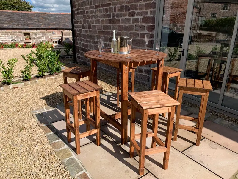 Charles Taylor Alfresco 6-Piece Outdoor Dining Chair Set