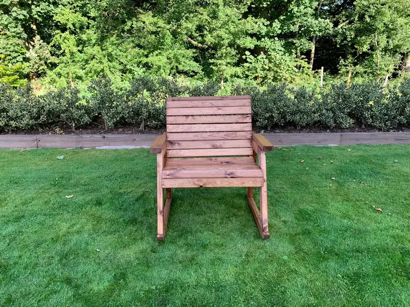 Charles Taylor Grand-Scale Outdoor Rocking Chair