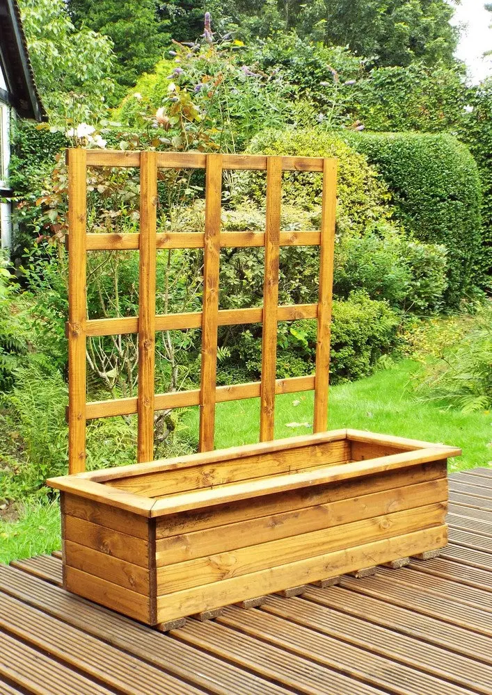 Charles Taylor Kensington Garden Planter with Integrated Trellis