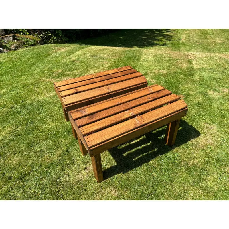 Charles Taylor Knights Garden Bench Duo – Matching Pair for Patios and Gardens