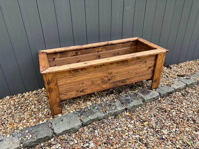 Charles Taylor Prestbury Garden Planter – Tiered Wooden Planter Stand