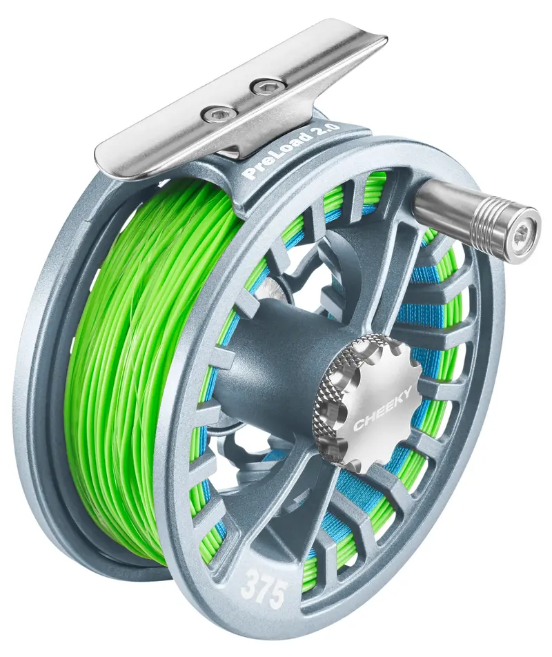 Cheeky Preload 2.0 Fly Reel – Upgraded Sealed Carbon Drag and Machined Body