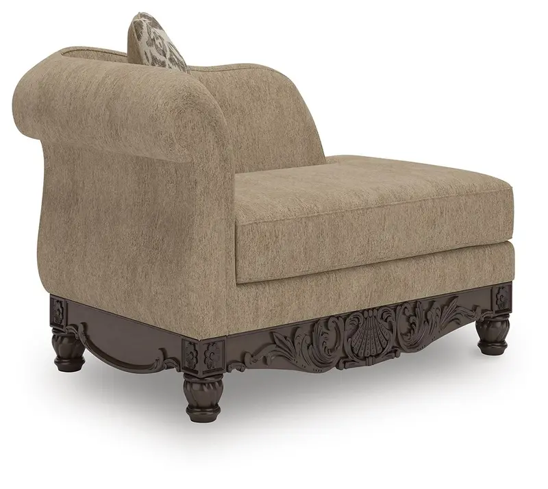 Chelsworth Golden-Tone RAF Corner Chaise Lounge