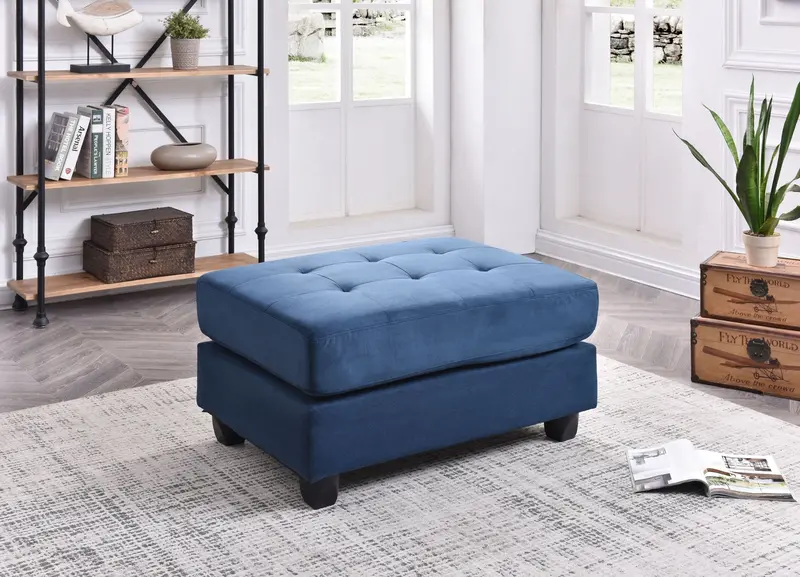 Chic Contemporary Ottoman – Versatile Footrest & Extra Seating