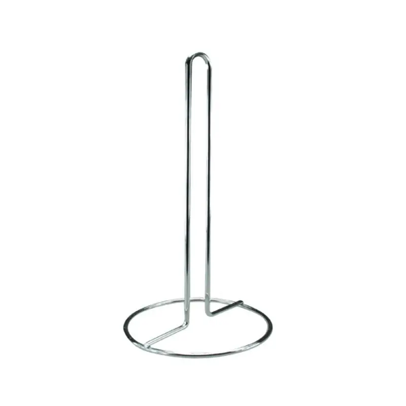 Chrome-Finished Wall-Mounted Kitchen Towel Holder