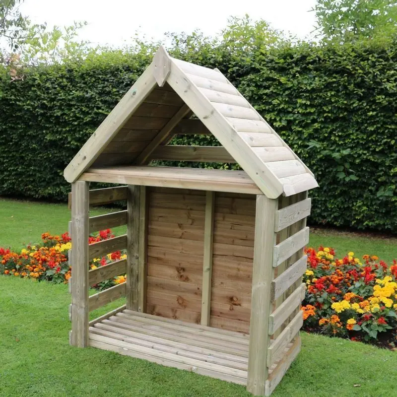 Churnet Valley Gawsworth Log Store for Outdoor Storage