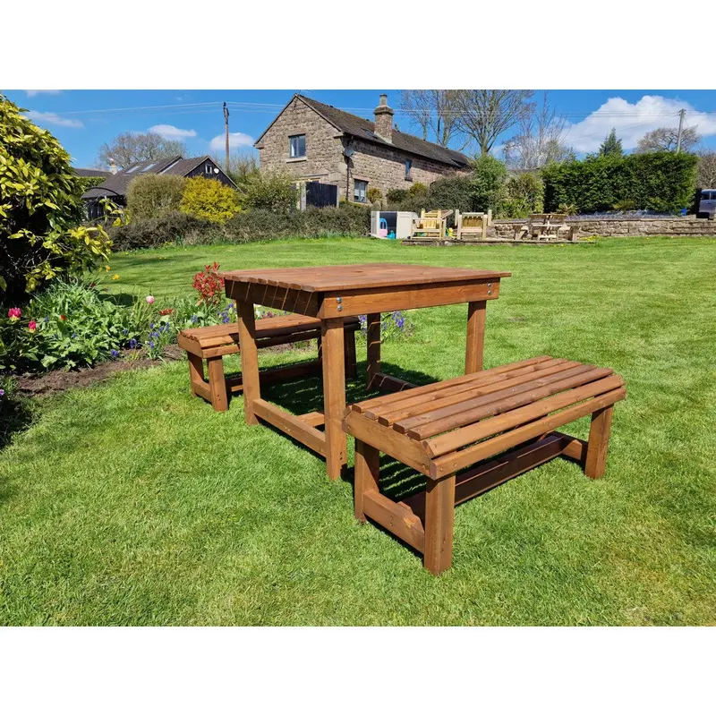 Churnet Valley Valley Garden Bench – 4-Person Seating (VT114)