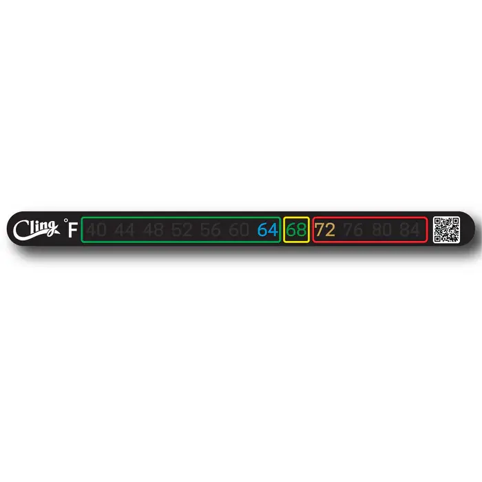 Cling Thermometer – Adhesive Temperature Monitoring Tape