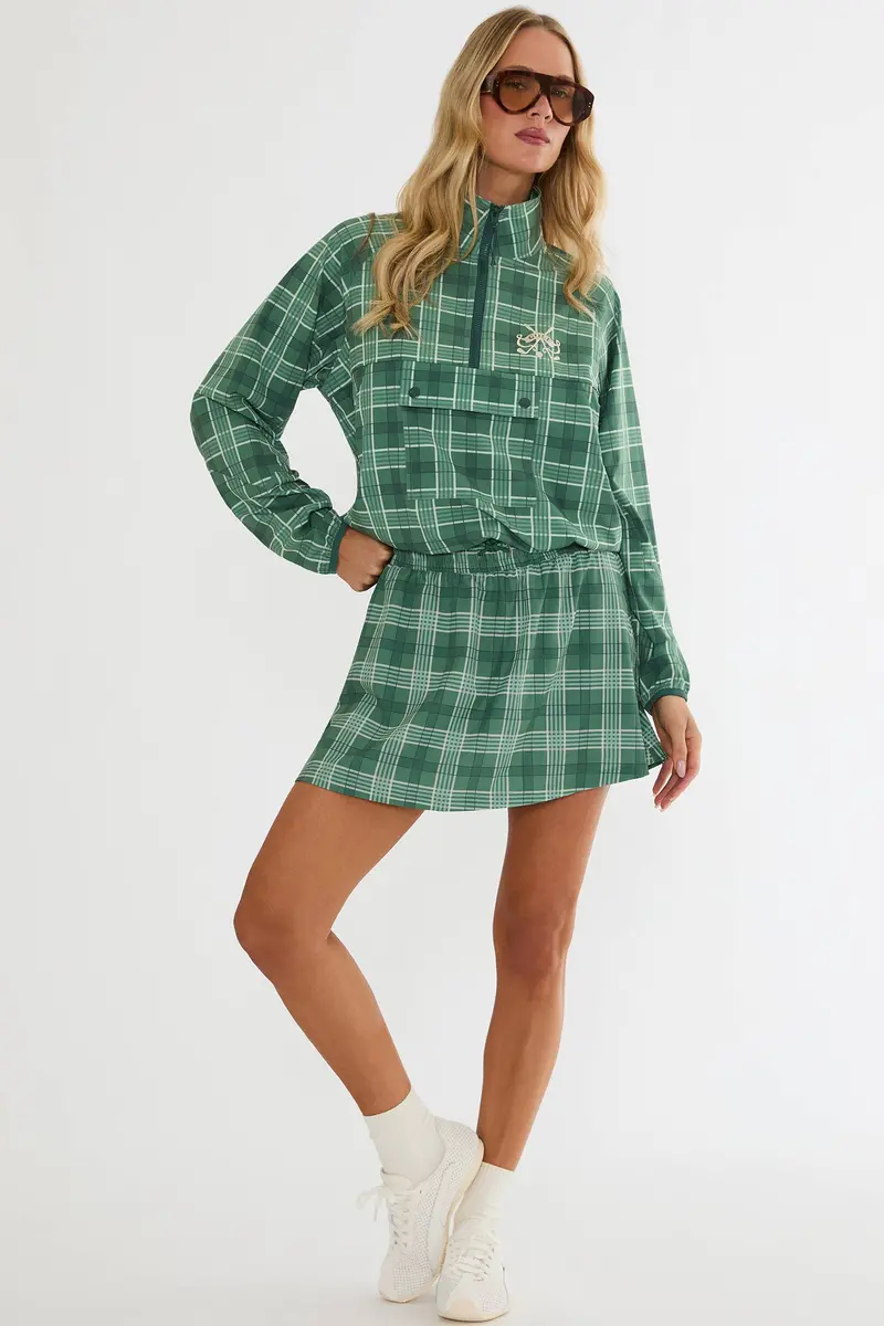 Clyde Fairway Plaid Skirt
