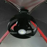 Coleman Cool Zephyr Ceiling Fan with Integrated LED Light – Indoor/Outdoor Use