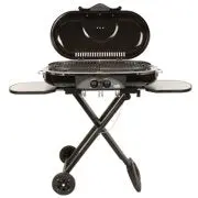Coleman Roadtrip LXX Portable Gas Grill – 3-Burner, Foldable Tabletop BBQ