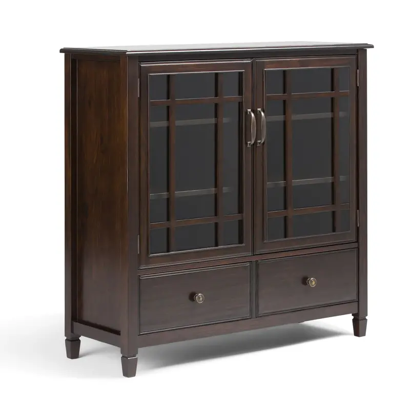 Connaught Tall Storage Cabinet – Vertical Hallway or Living Room Organizer