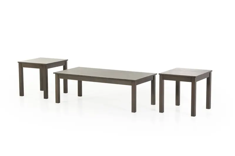 Contemporary 3-Piece Table Set – Coffee Table and Matching End Tables