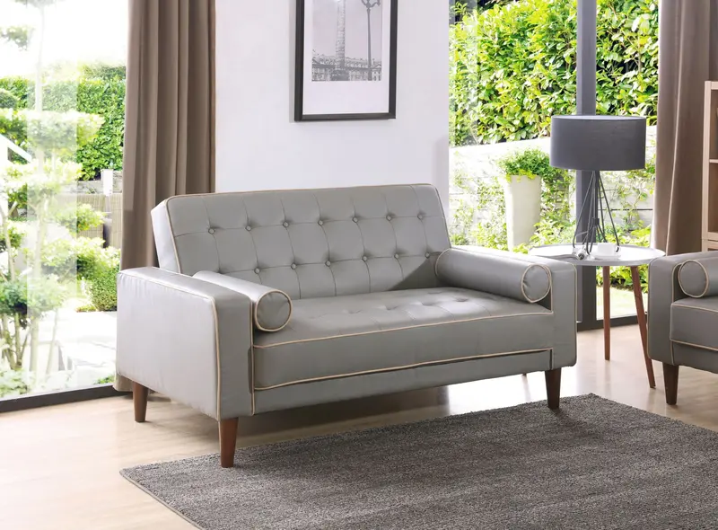 Contemporary Two-Person Loveseat