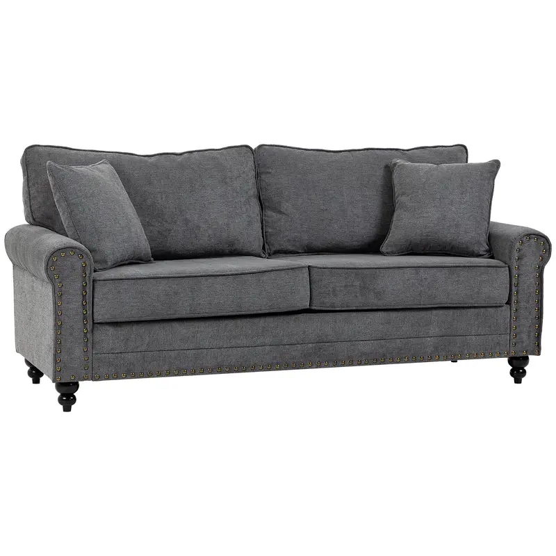 Contemporary Two-Seater Sofa for Living Room Spaces