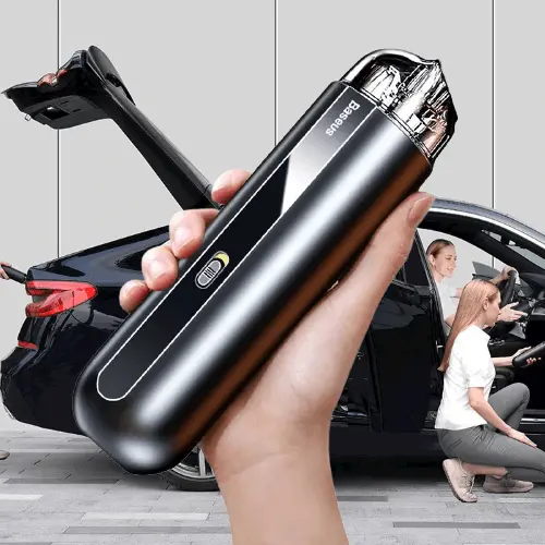 Cordless Mini Car Vacuum Cleaner – Lightweight & Powerful