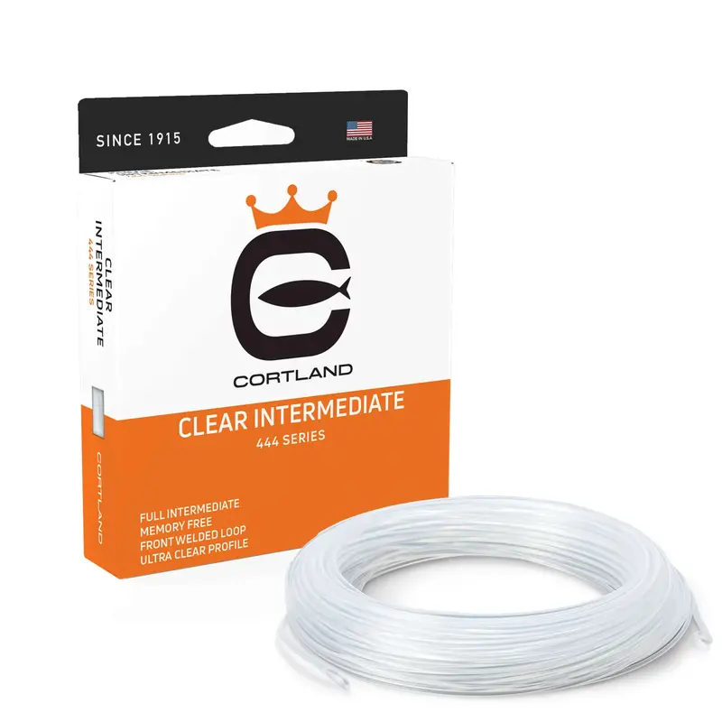 Cortland 444 Clear Intermediate Fly Line – Ultra-Stealth Sinking Option
