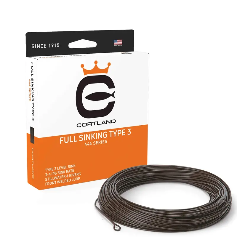 Cortland 444 Full-Sink Fly Line – Type 3