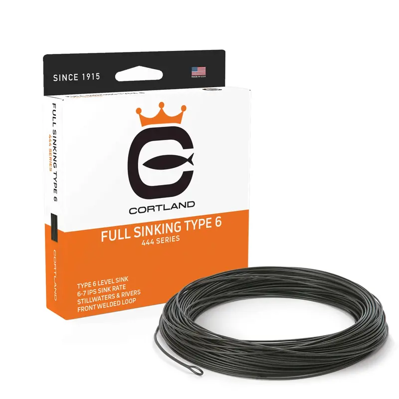 Cortland 444 Full-Sink Fly Line – Type 6