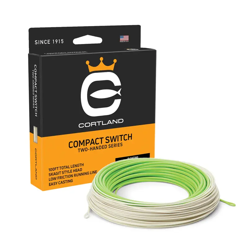 Cortland Compact Switch Fly Line – Smooth Spey & Short-Range Casting