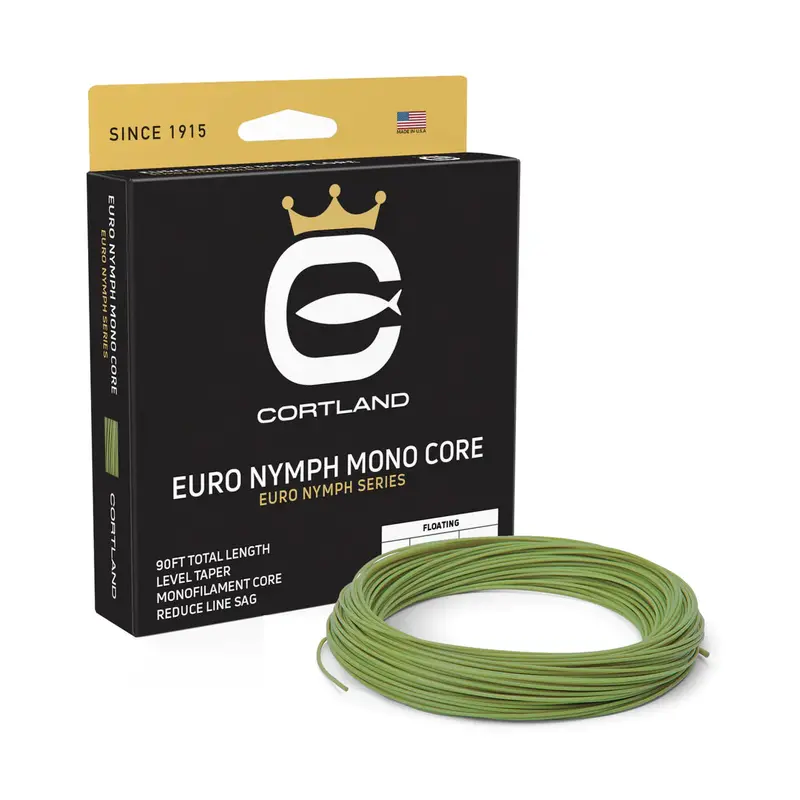 Cortland Euro Nymph Mono-Core Fly Line for Precision Nymphing
