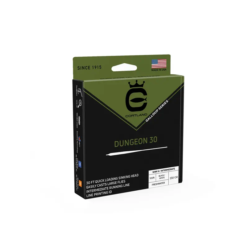 Cortland Galloup Dungeon 30 Sink-Tip Fly Line