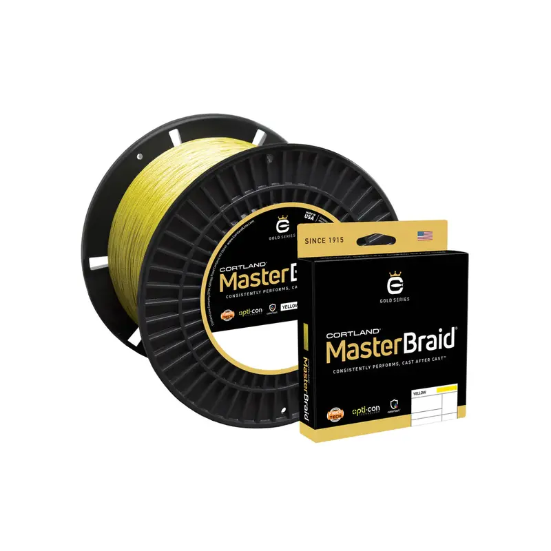 Cortland Master Braid – High-Visibility Yellow