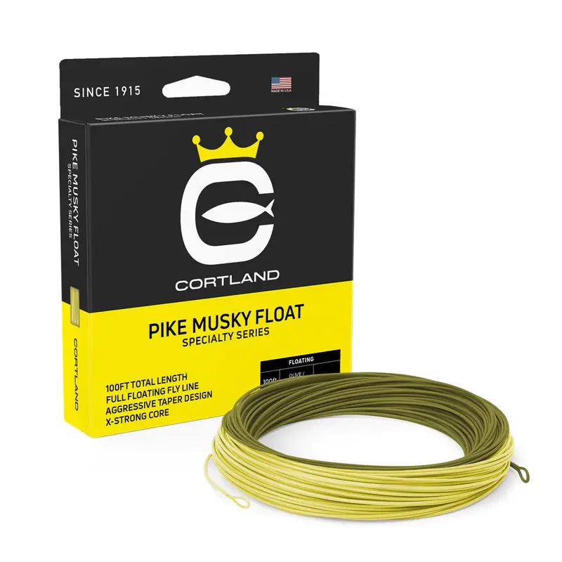 Cortland Pike and Musky Fly Line – Floating Design