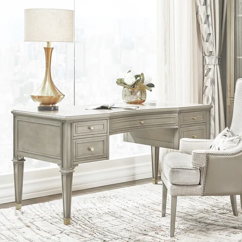 Dauphin Five-Drawer Executive Work Desk