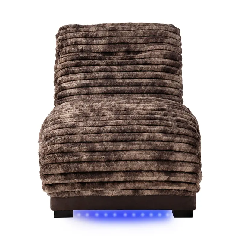 Denise Accent Chaise Featuring Built-in USB Charging Port