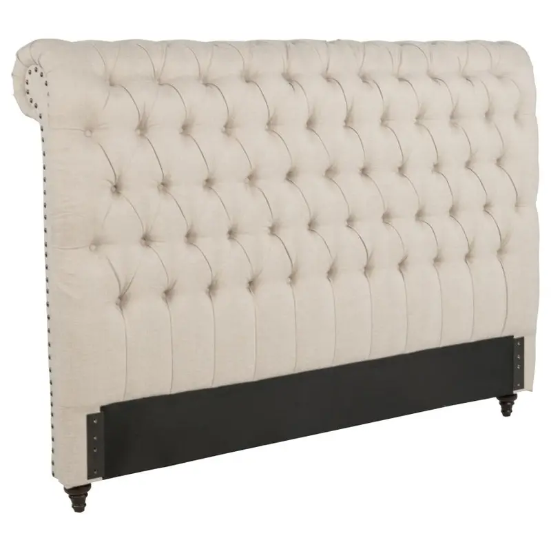 Devon Upholstered Bed Headboard in Modern Style