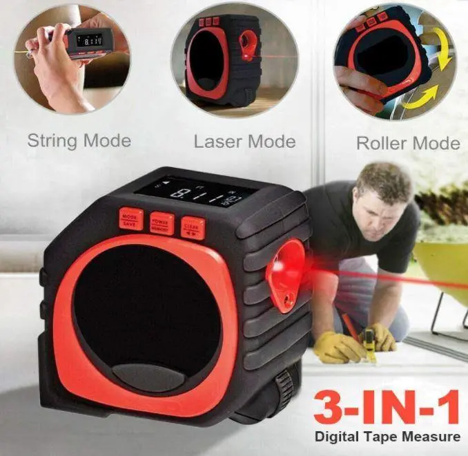 Digital Laser Distance Measurer – 100m Range