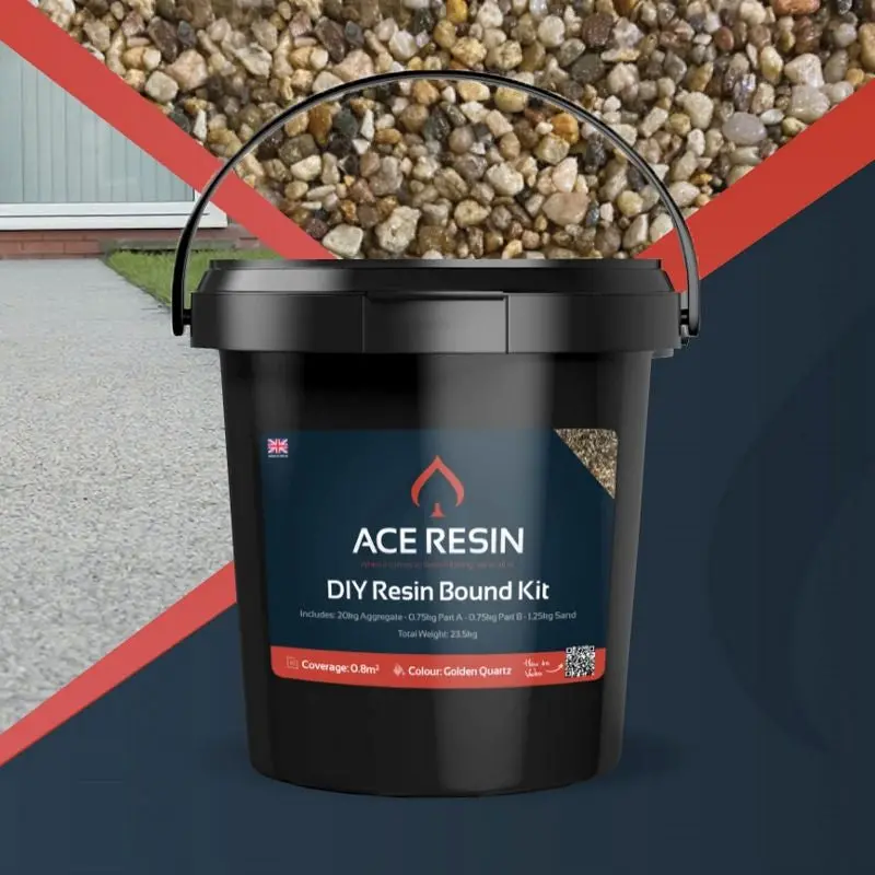 DIY Golden Quartz Resin Bound Surfacing Kit
